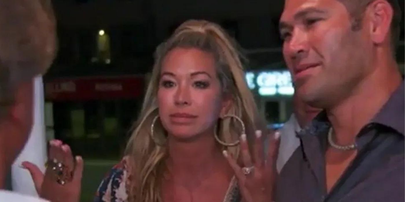 Johnny Damon and his wife arguing with a guest on Below Deck