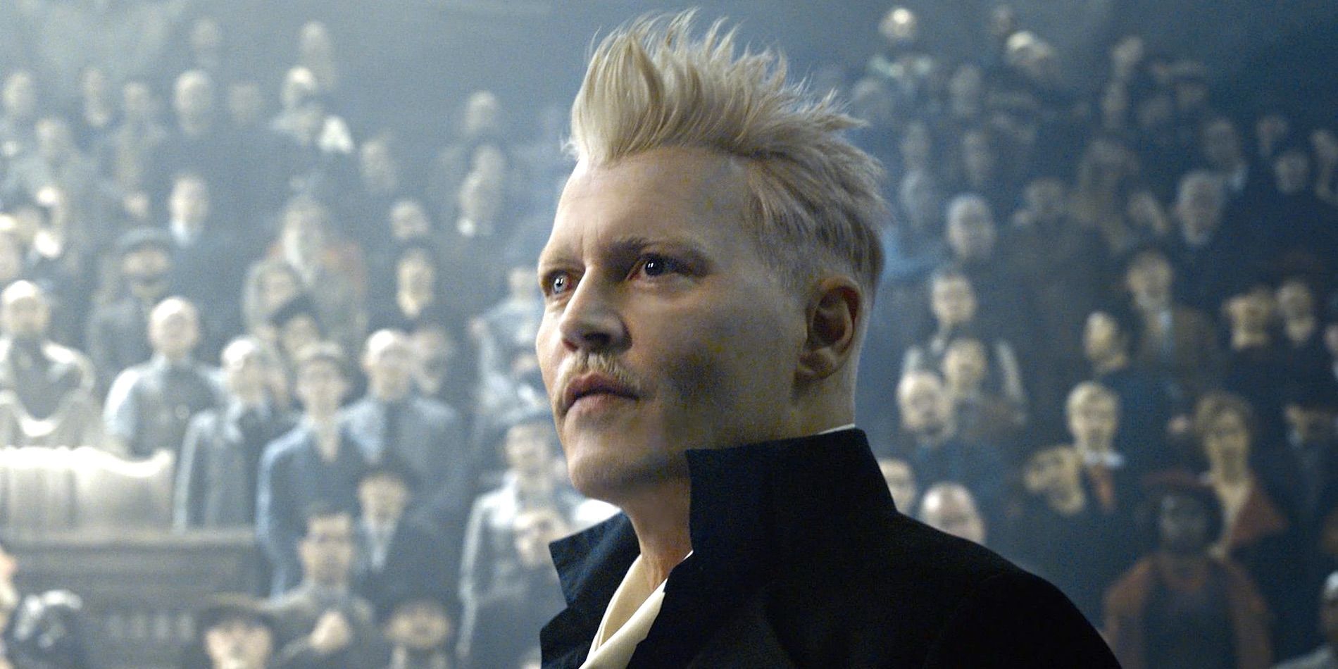 Johnny Depp as Grindelwald in Fantastic Beasts 2