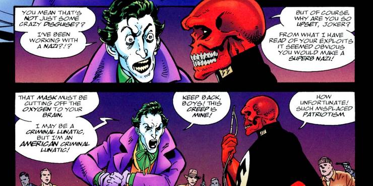 Joker Vs Red Skull