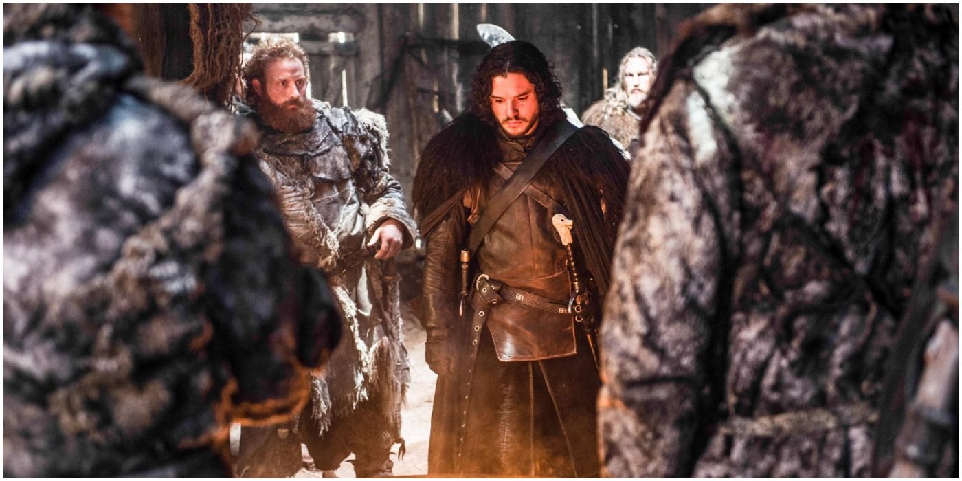Jon Snow e Tormund Giantsbane em Hardhome - Game Of Thrones