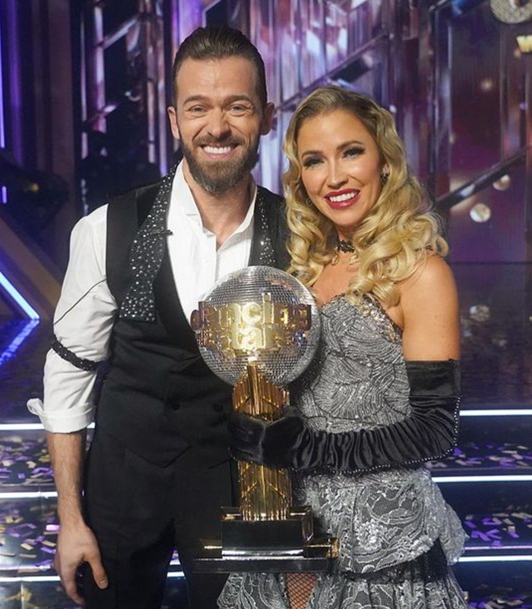 Kaitlyn Bristowe and Artem Chigvintsev on the Dancing With The Stars 2020 season 29 finale vertical