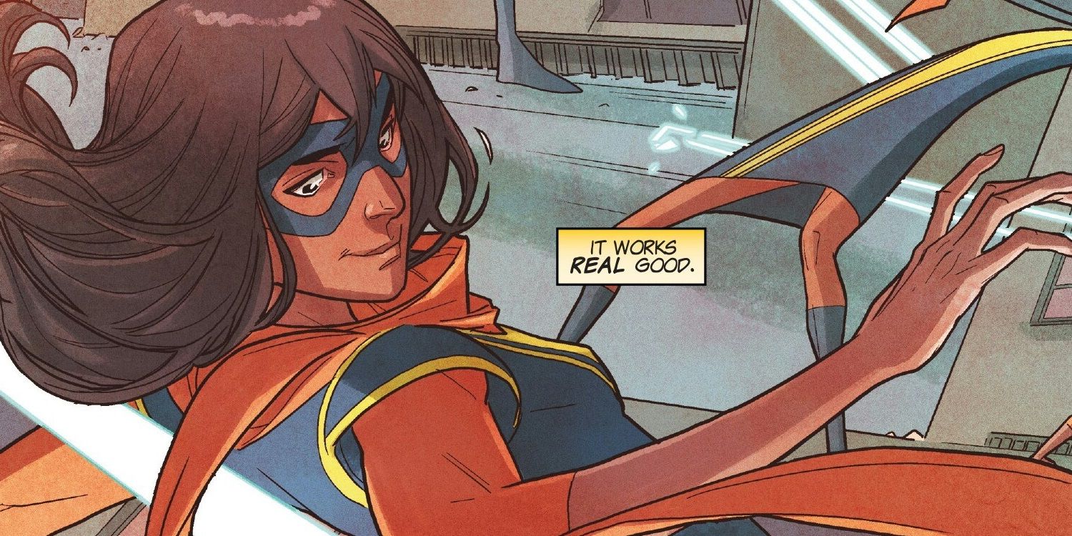 Kamala Khan's superpowers in Marvel Comics