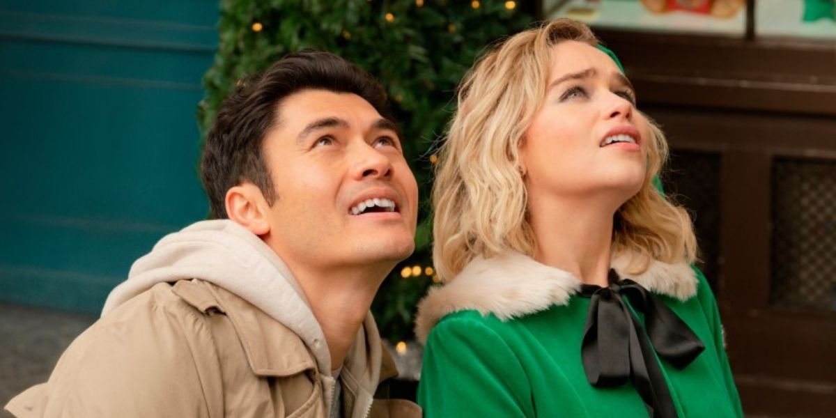 Henry Golding and Emilia Clarke in Last Christmas