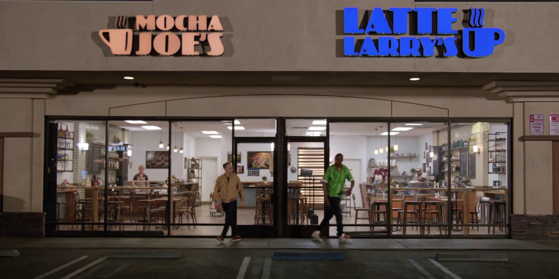 Latte Larry's in Curb Your Enthusiasm