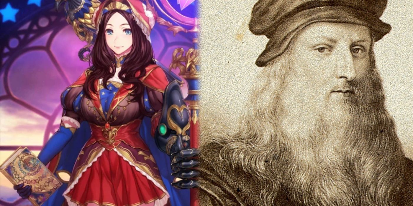 Leonardo Da Vinci Fate Grand Order