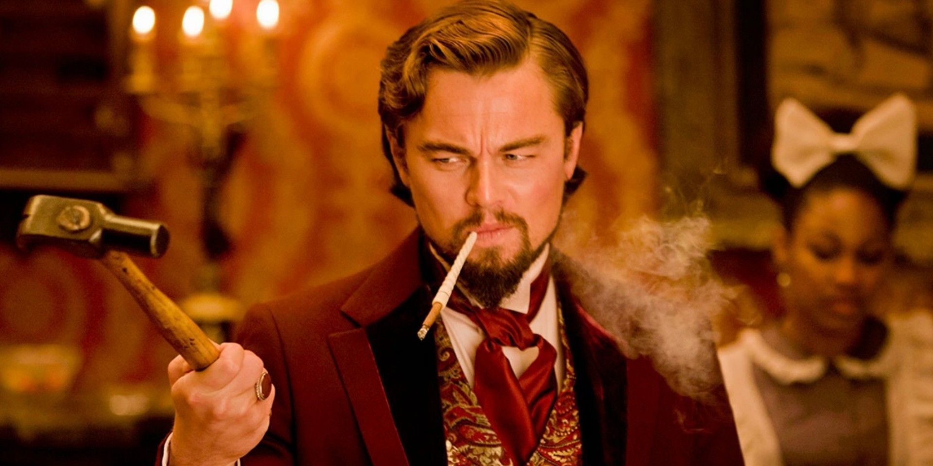 Leonardo DiCaprio as Calvin Candie in Django Unchained