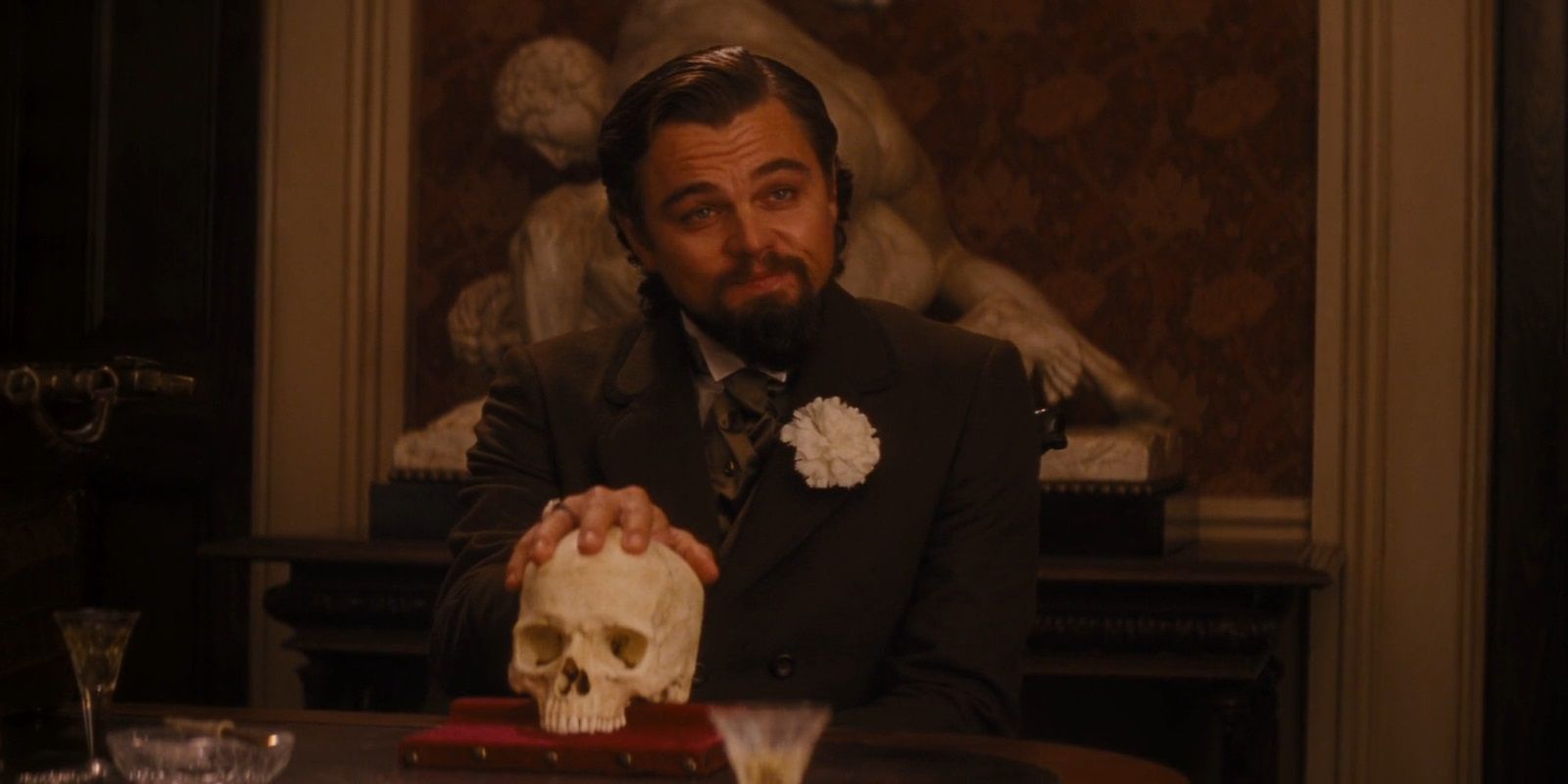Leonardo DiCaprio as Candie in Django Unchained