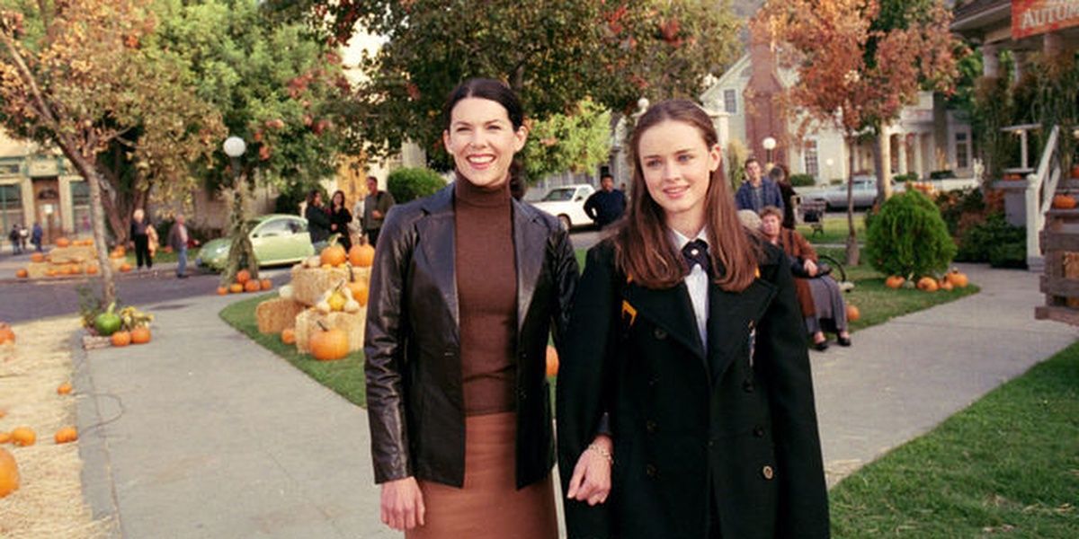Lorelai and Rory in Gilmore Girls