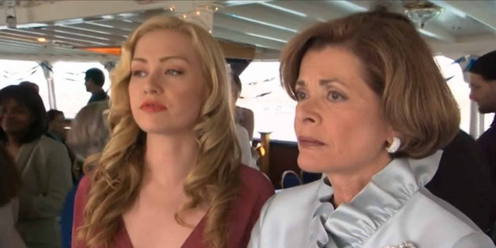 Lucille and Lindsay Bluth on Arrested Development 