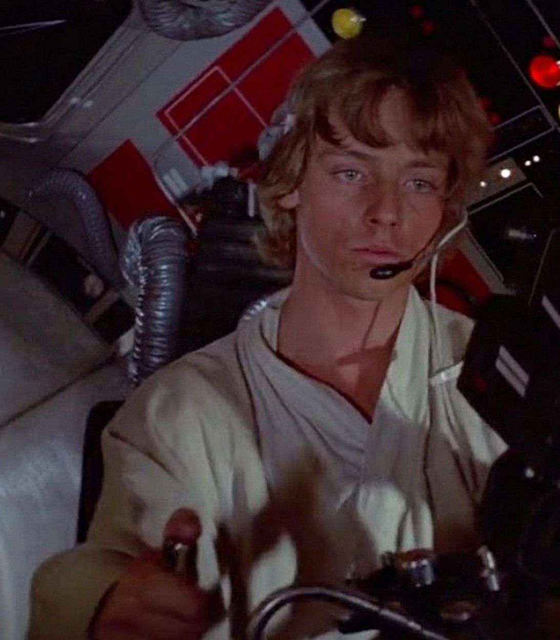 Mark Hamill as Luke Skywalker in Star Wars vertical