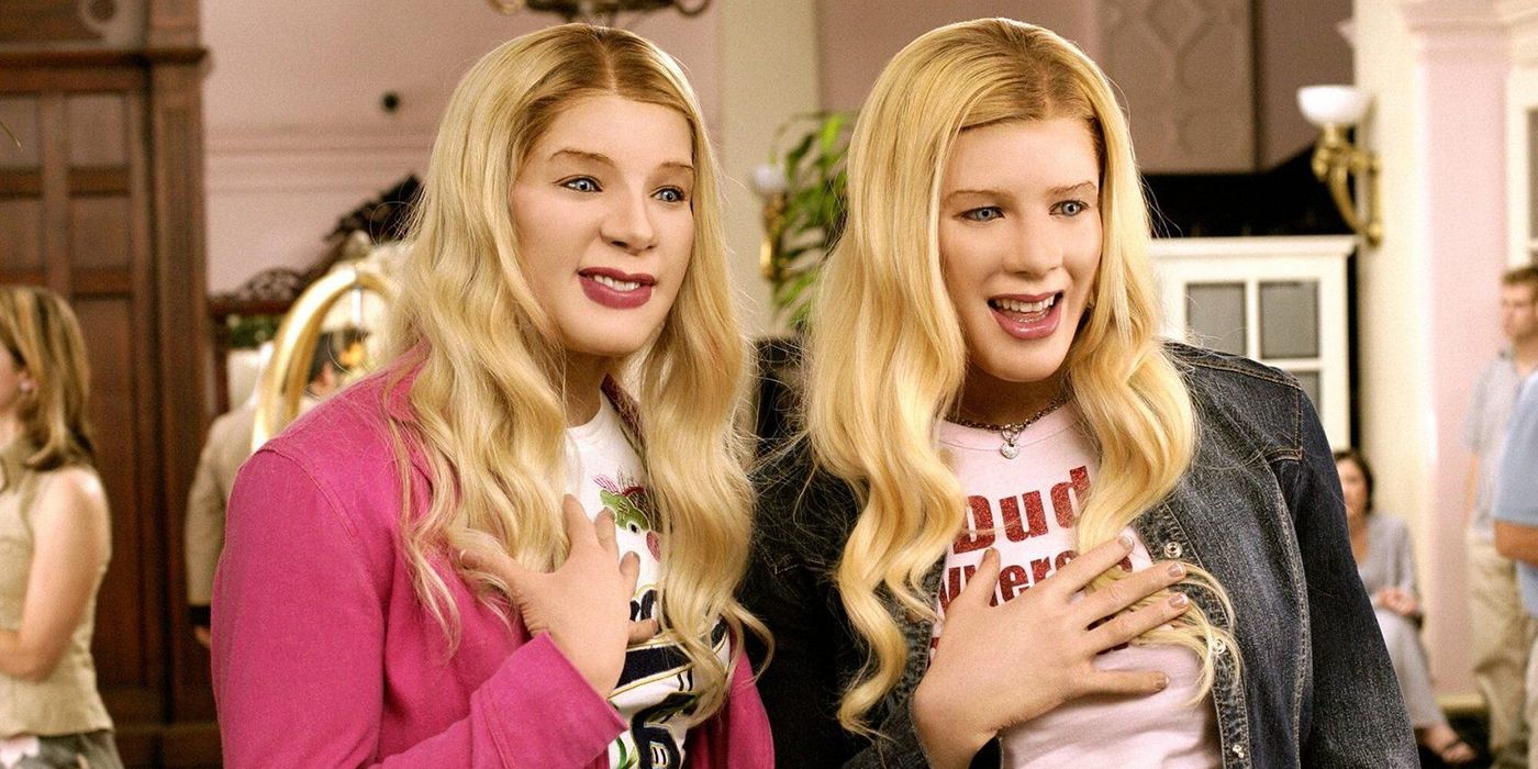 Marlon and Shawn Wayans in disguise in White Chicks