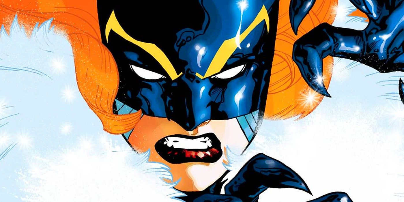 Hellcat brandishes her claws in Marvel Comics.