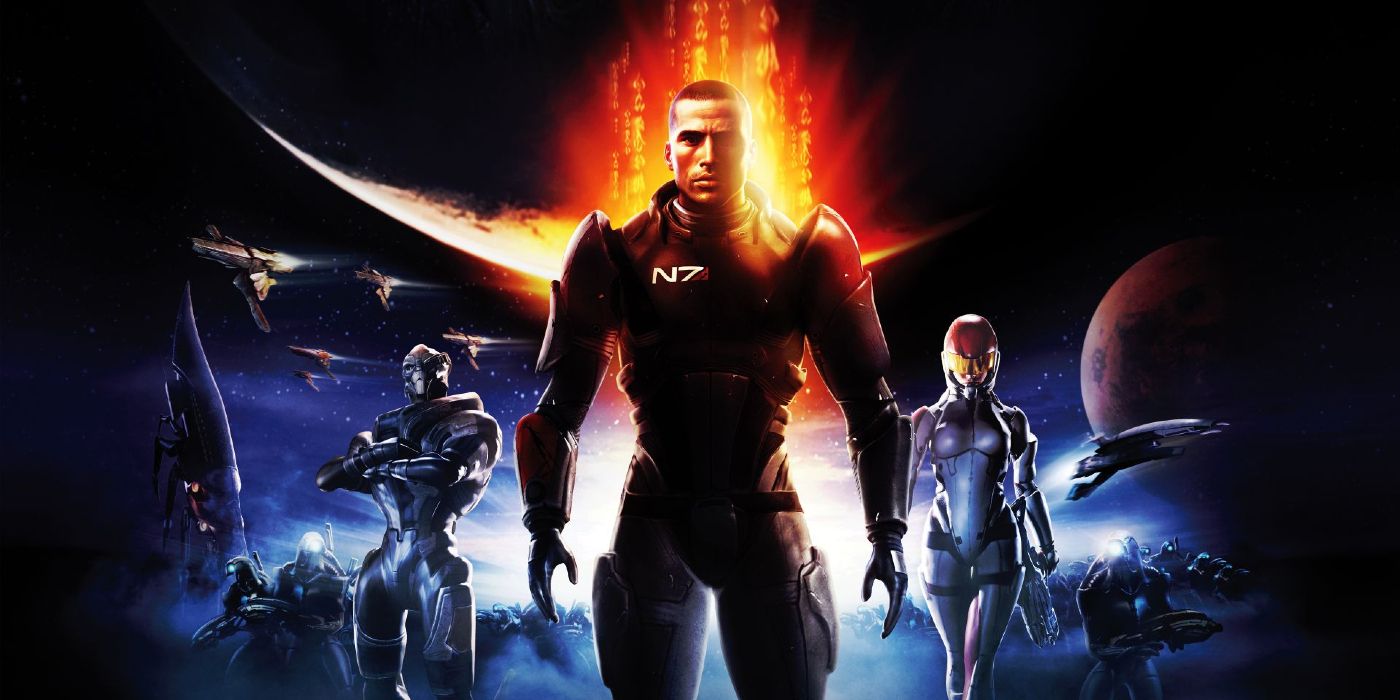 The cast of Mass Effect