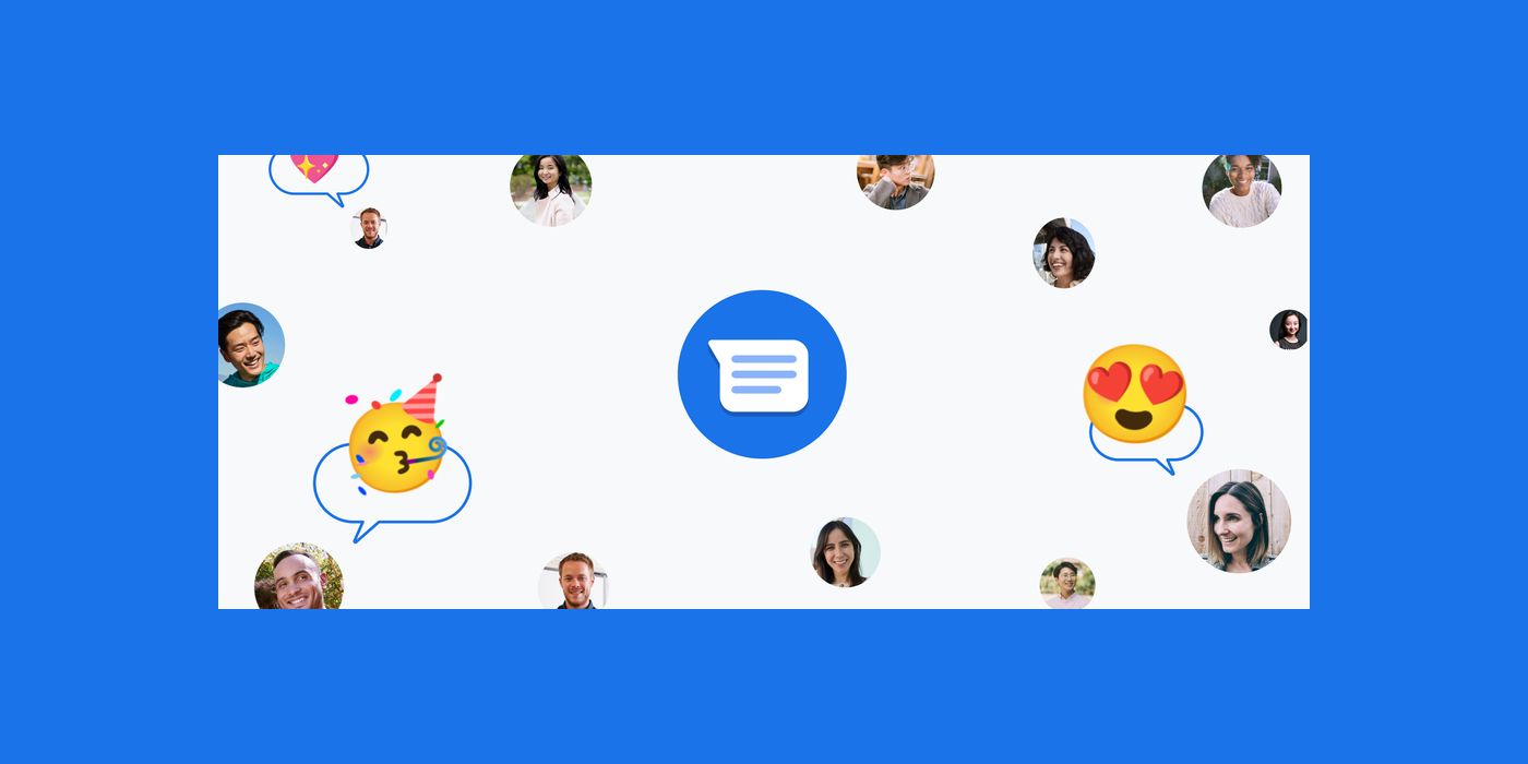 Messages by Google RCS features banner