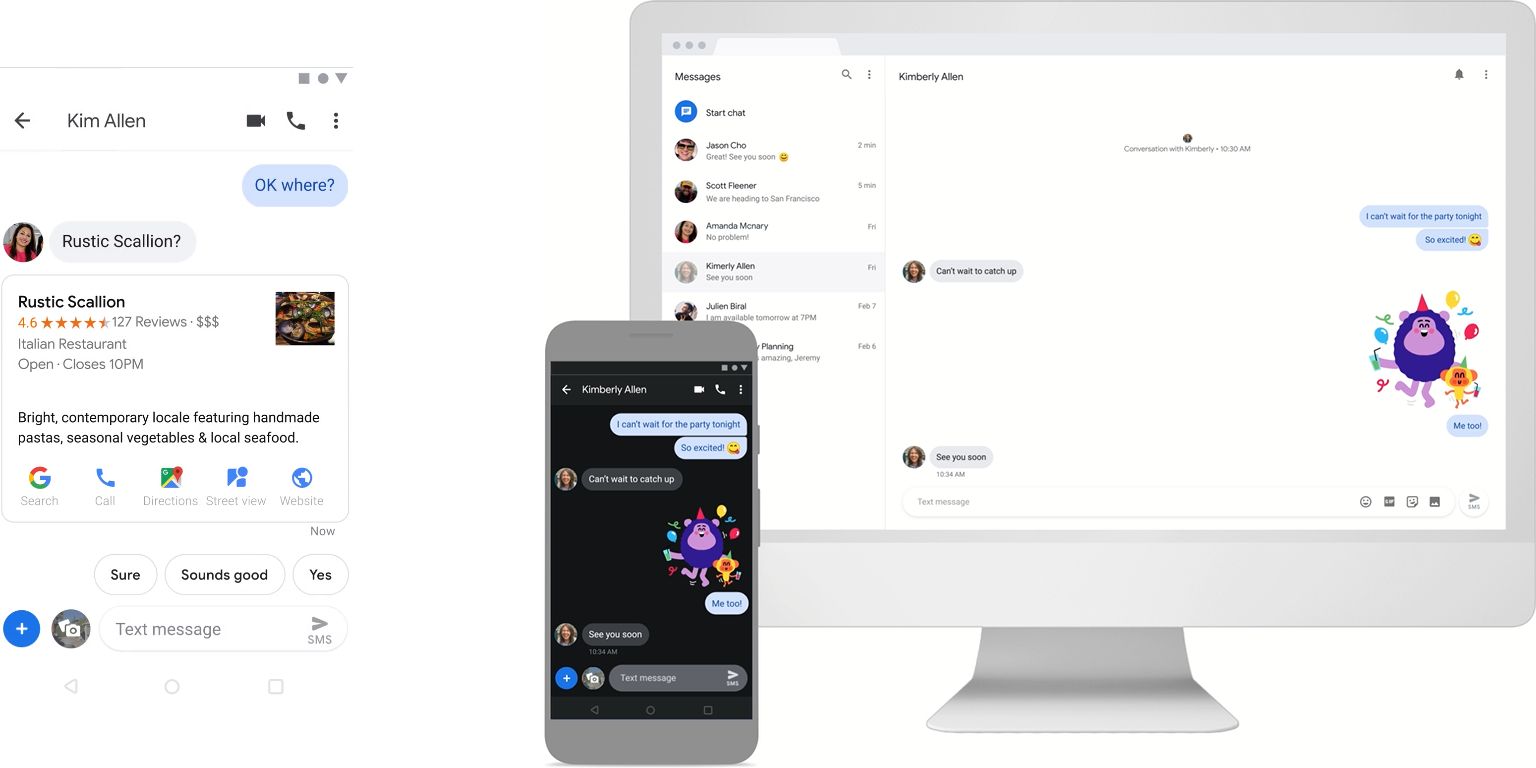 google chat features