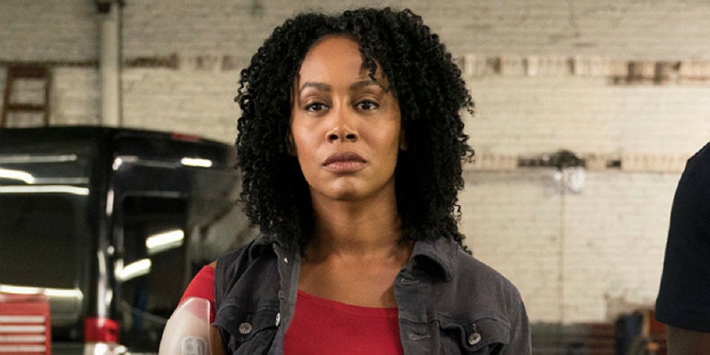 Misty Knight in The Defenders Netflix series.
