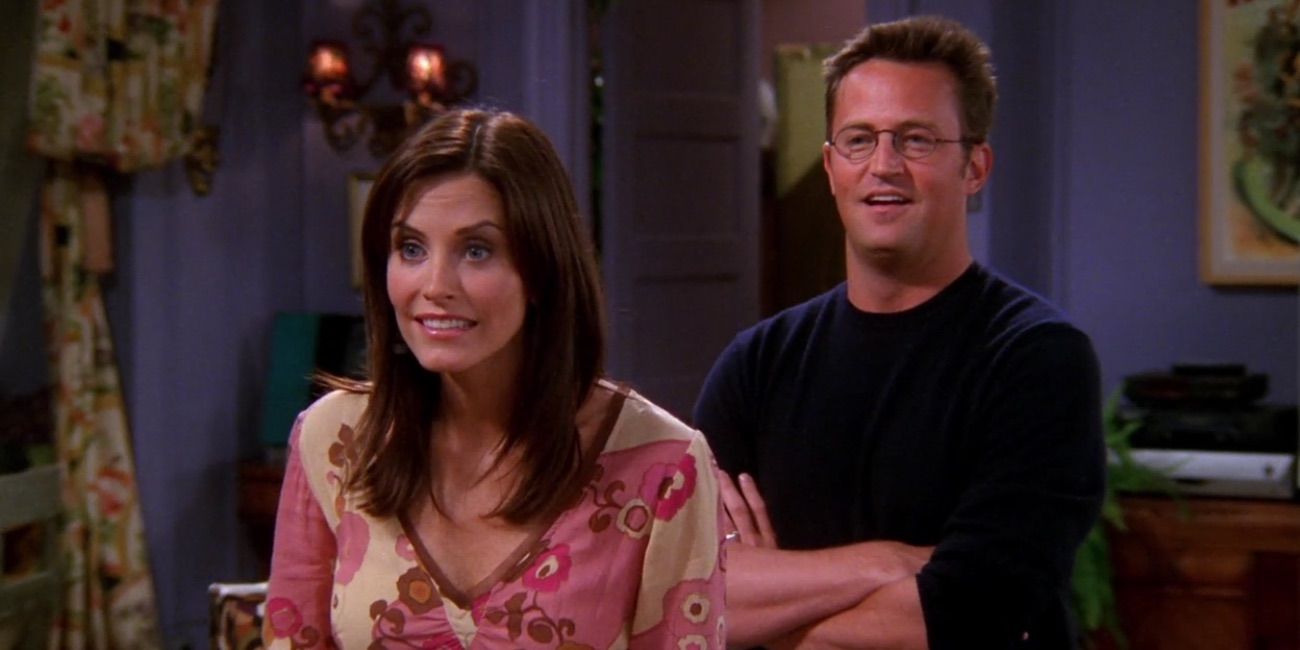 who all did monica date on friends