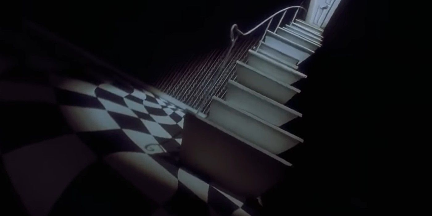 The staircase in Nightmare Before Christmas