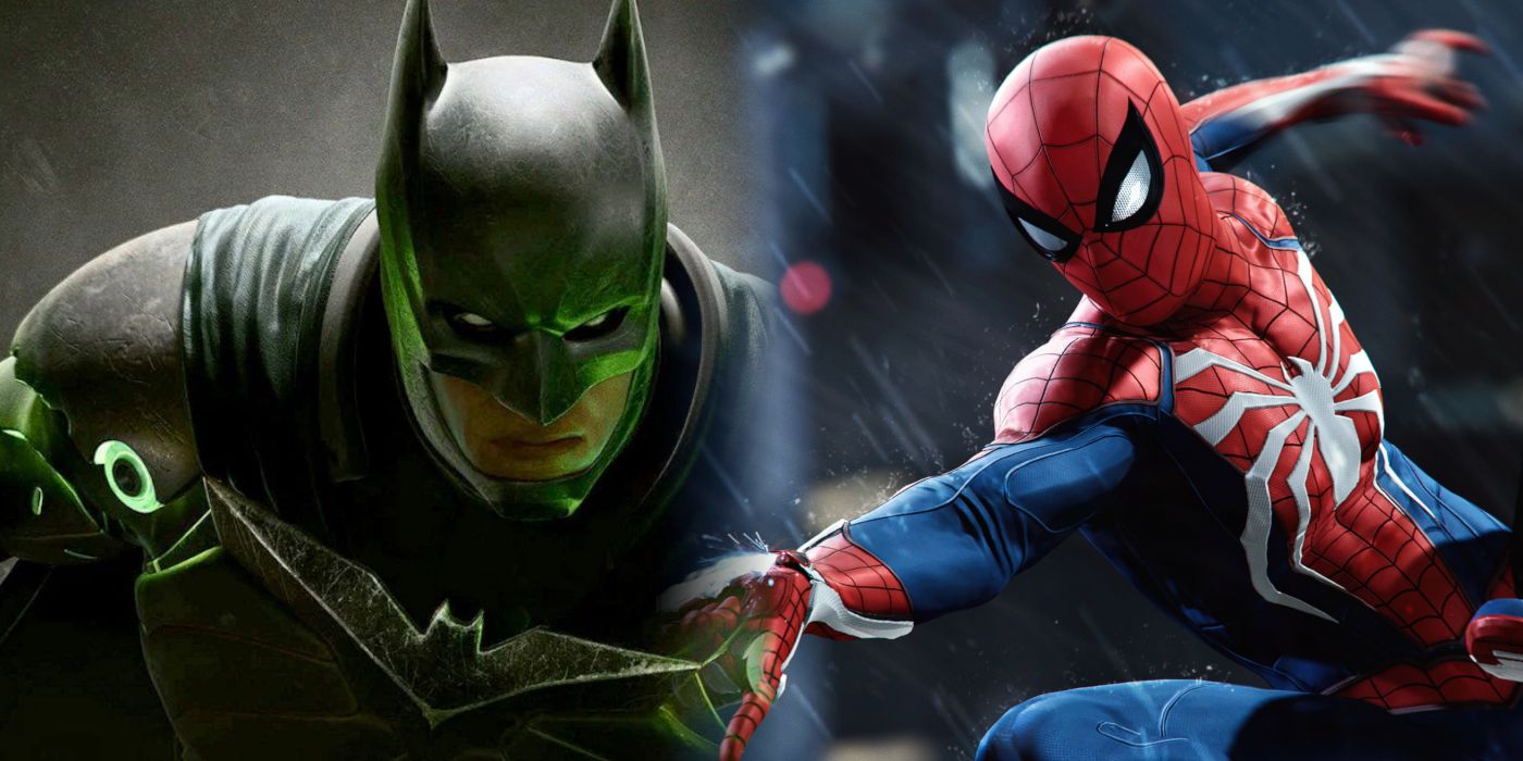 Mortal Kombat Injustice Batman Spider-Man Ed Boon Fight