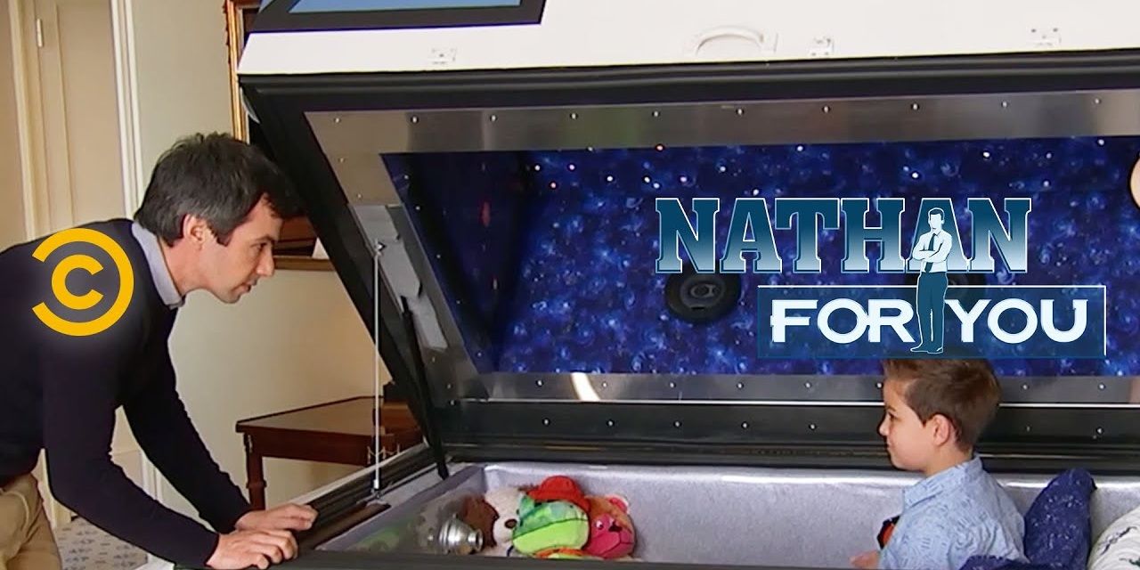Nathan Puts a kid in a sound proof box