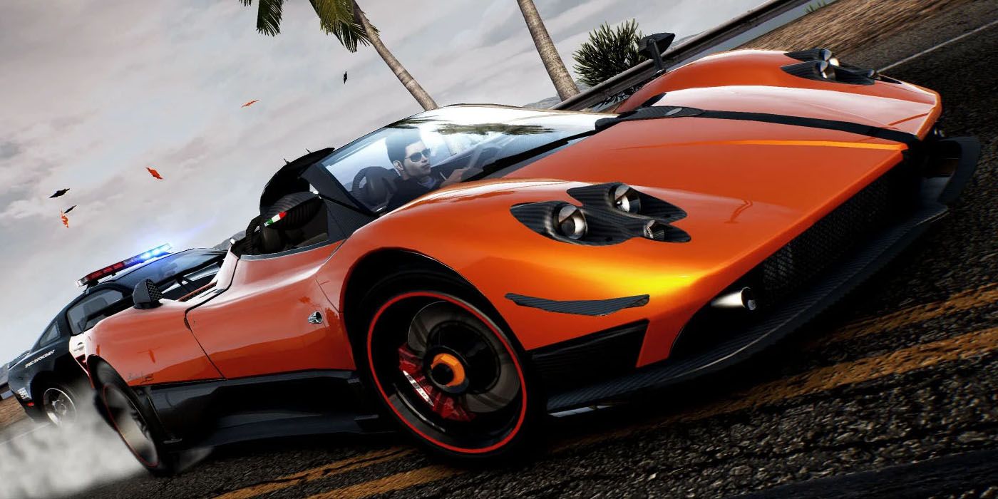 Need For Speed Remastered Orange Car