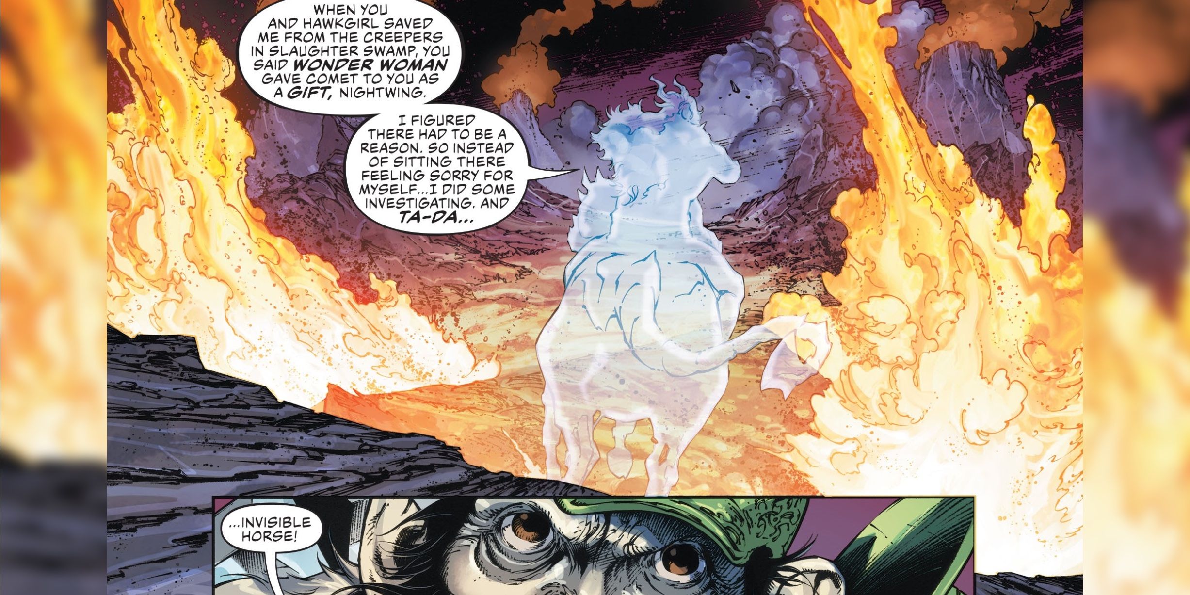 Nightwing’s New Robot Horse is Officially Way Too OP