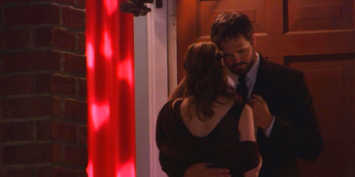 PAM AND ROY AT PHYLLIS WEDDING - THE OFFICE