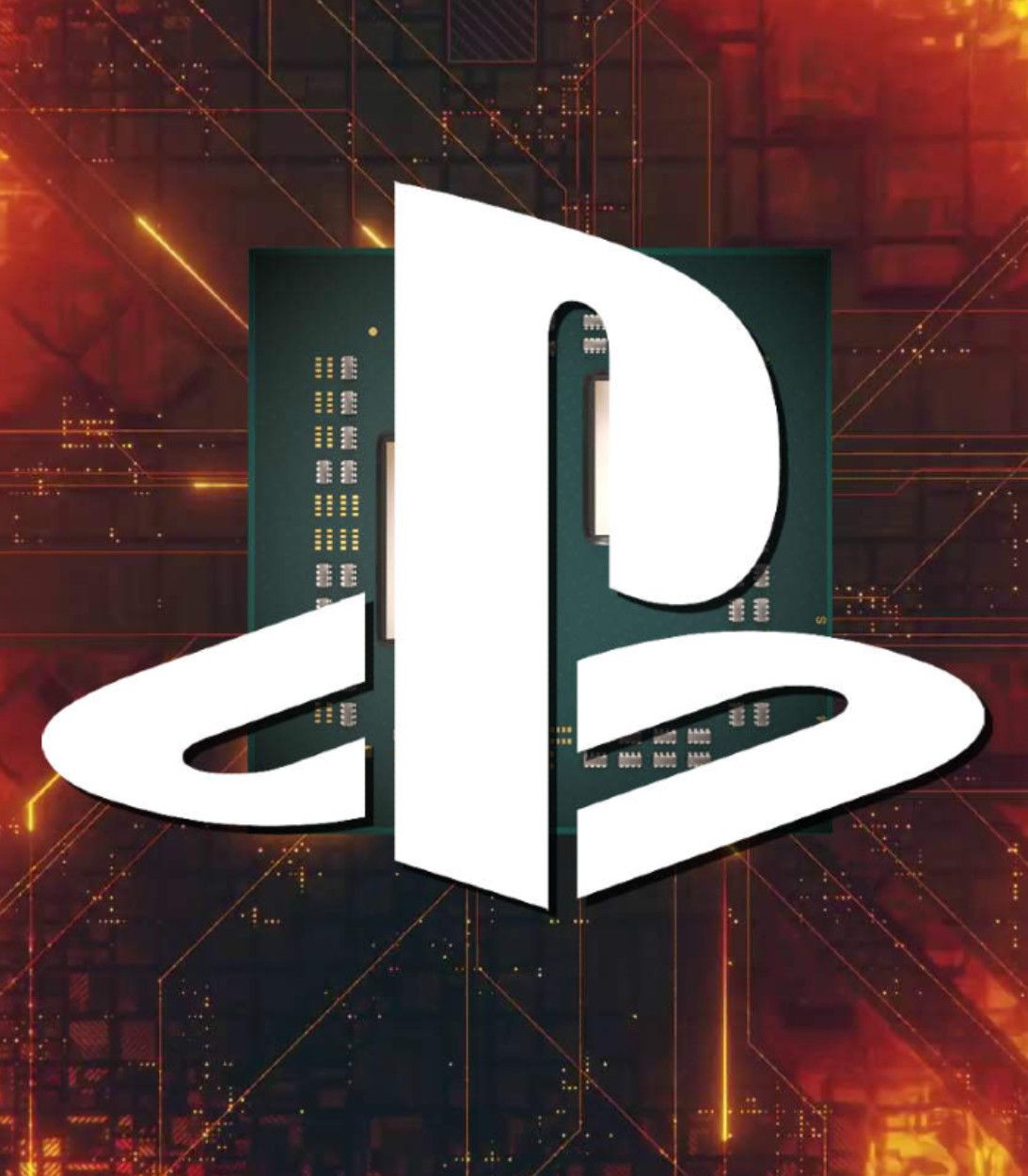PS5 logo - heat image (TLDR)