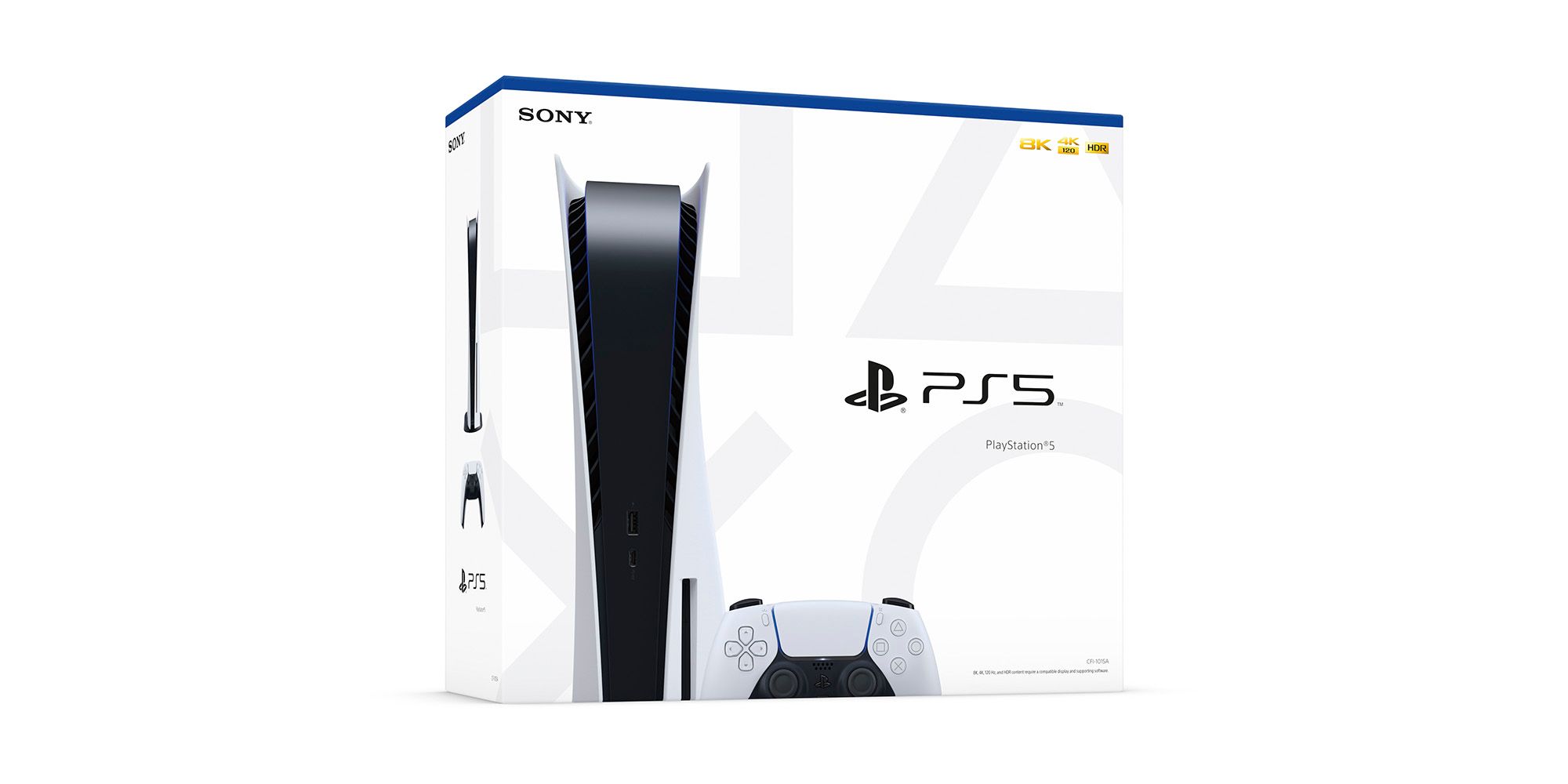 PlayStation 5 PS5 Box Art Packaging