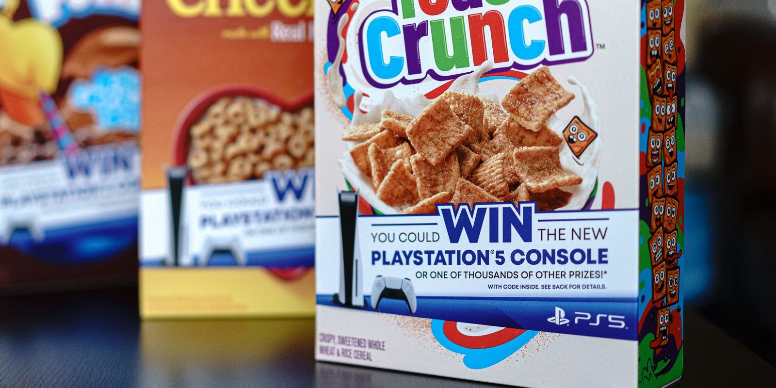 PlayStation 5 Sweepstakes Cereal Boxes