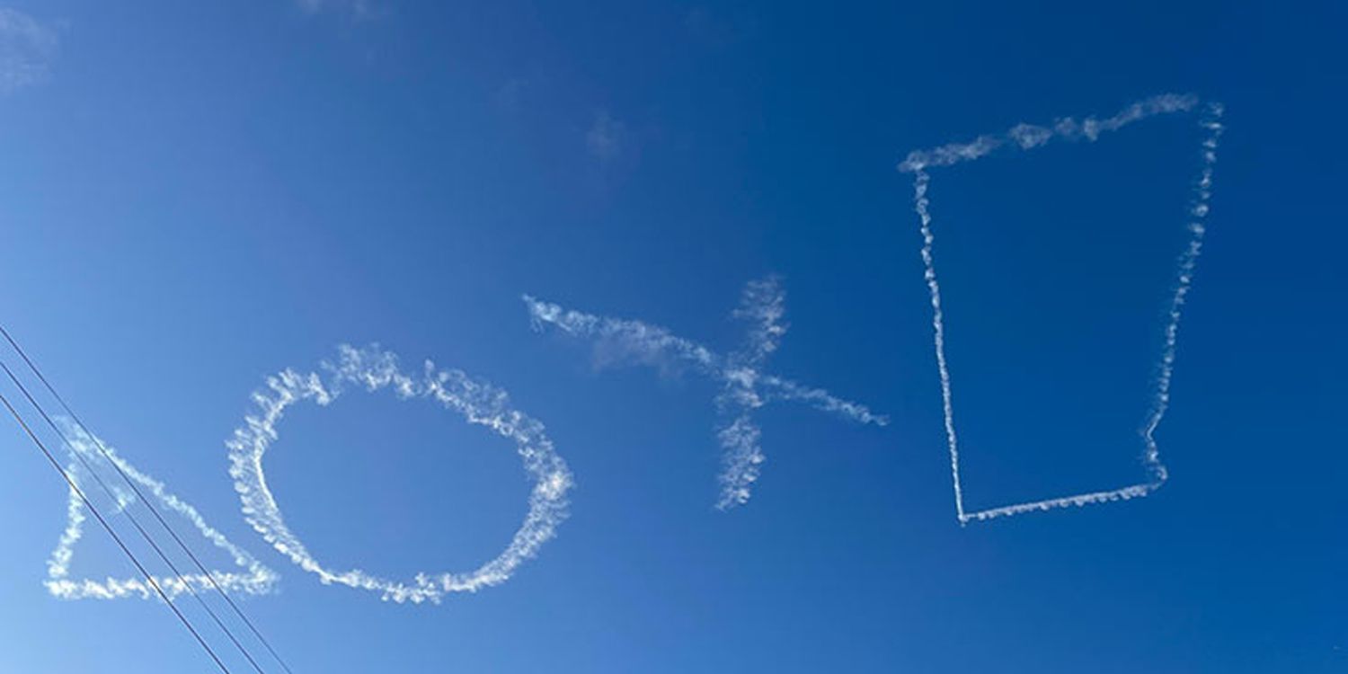 PlayStation Symbols Appear In Sky Over Sweden In Wildest Sony Stunt Yet