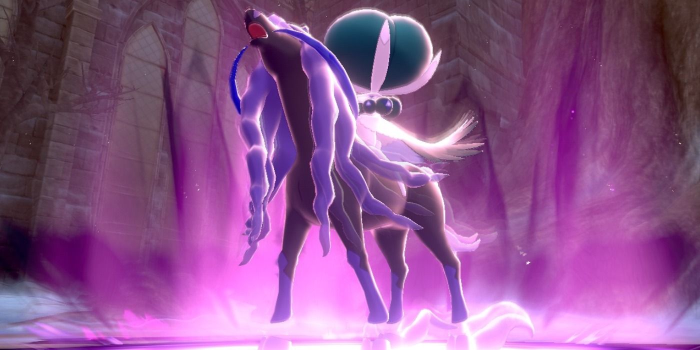 Pokemon Sword and Shield Crown Tundra King of Bountiful Harvests Calyrex Spectrier