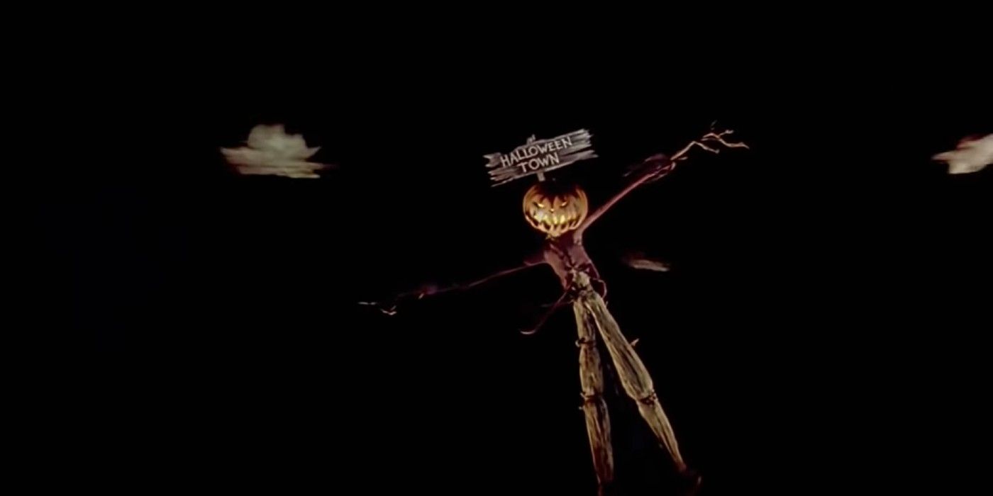 The scarecrow in Nightmare Before Christmas