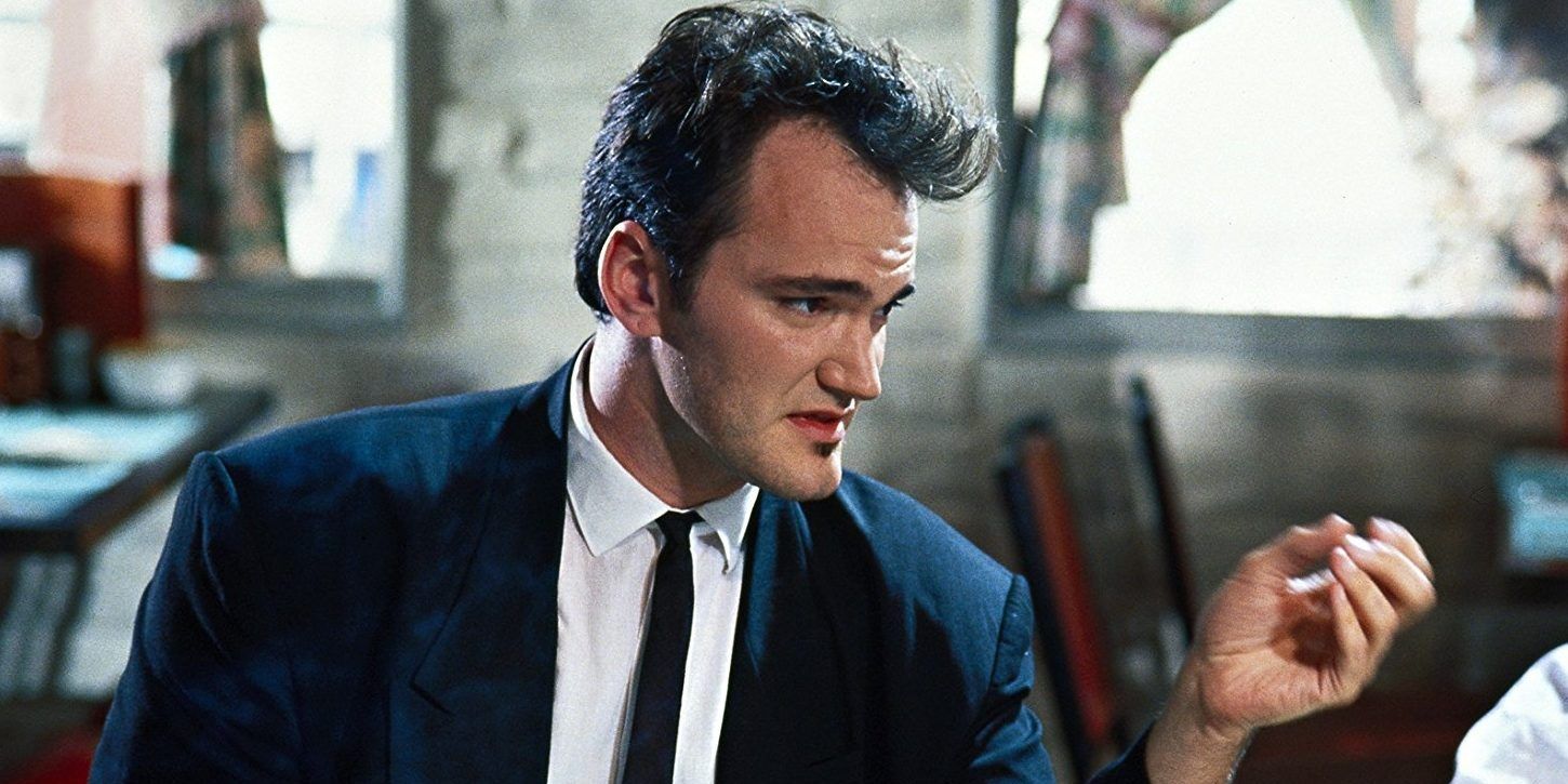 Quentin Tarantino in the diner in Reservoir Dogs