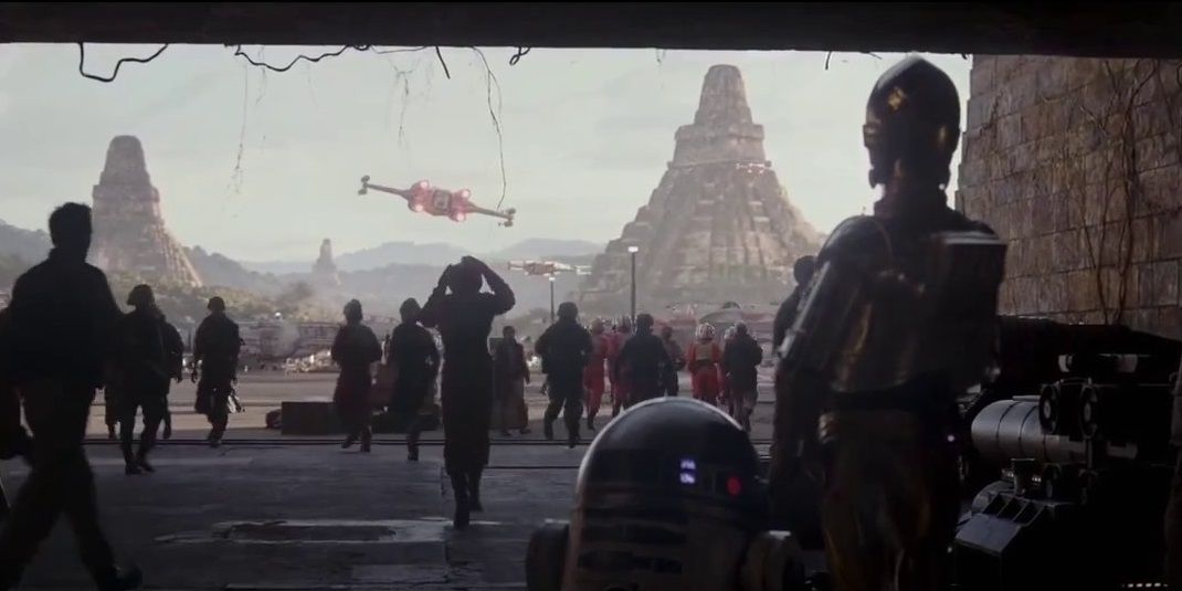 R2-D2 and C-3PO's cameo in Rogue One