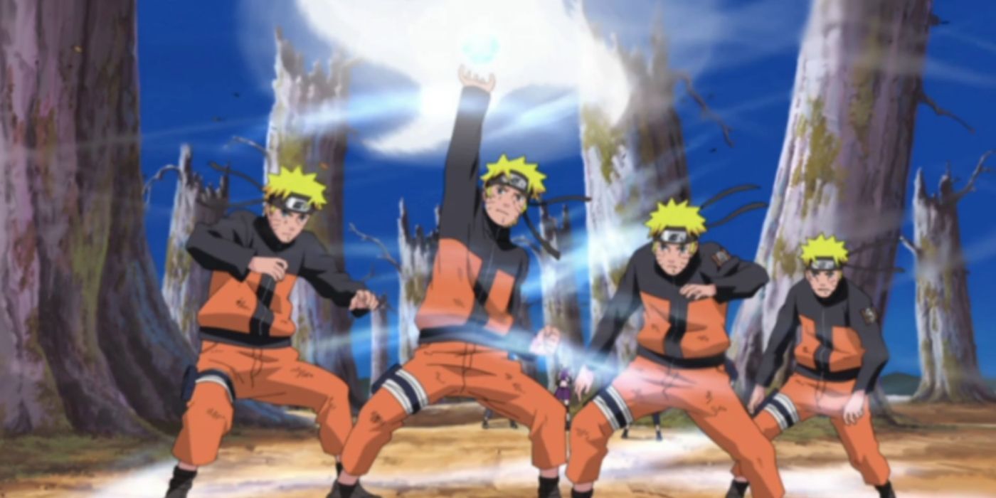 Naruto Uses Rasenshuriken