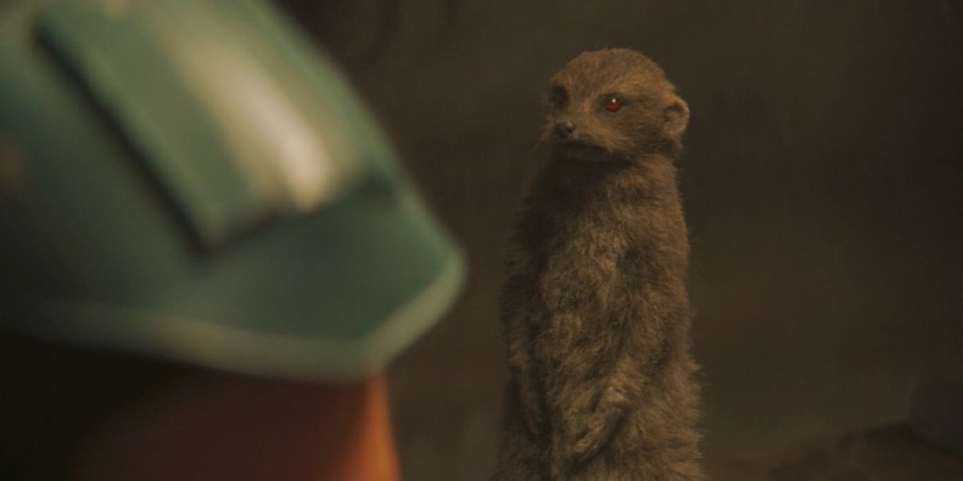Red Eyed Weasel in The Mandalorian Season 2 Episode 4