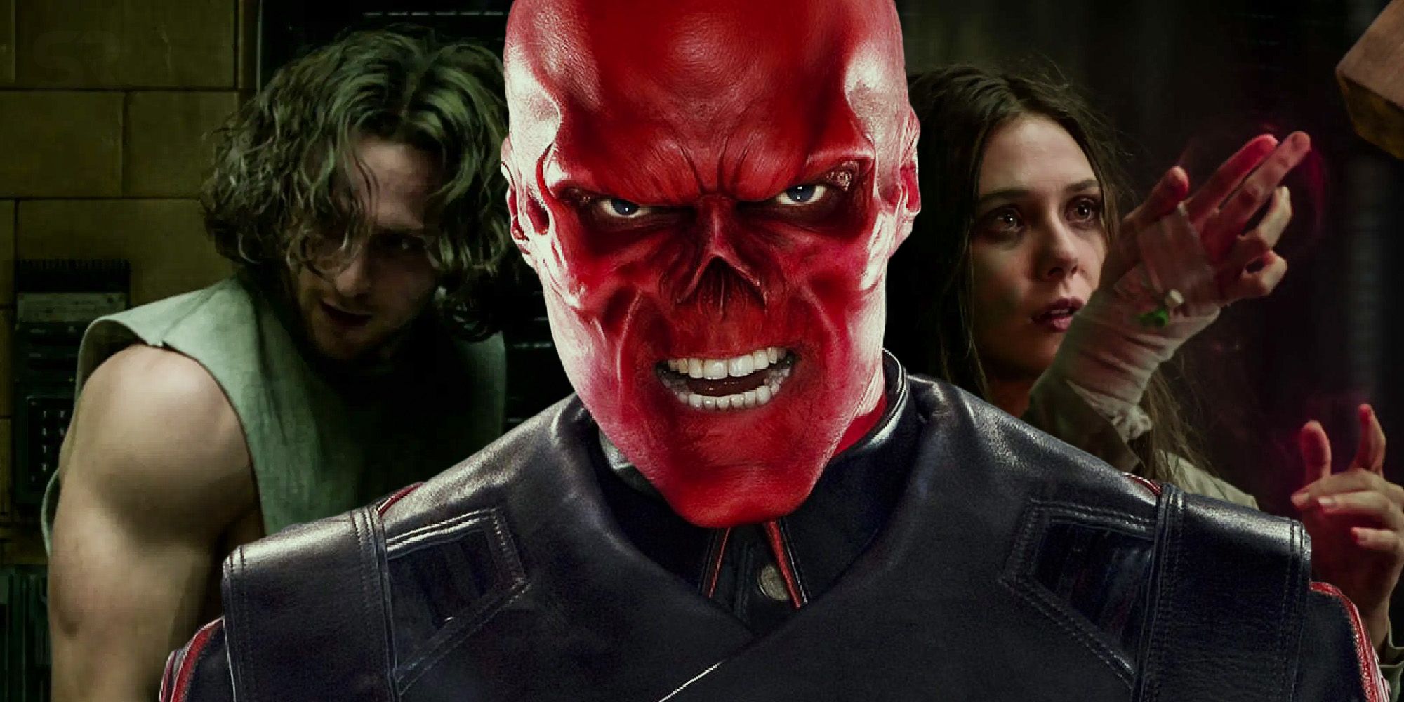 Red Skull Quicksilver Scarlet Witch captain america winter soldier