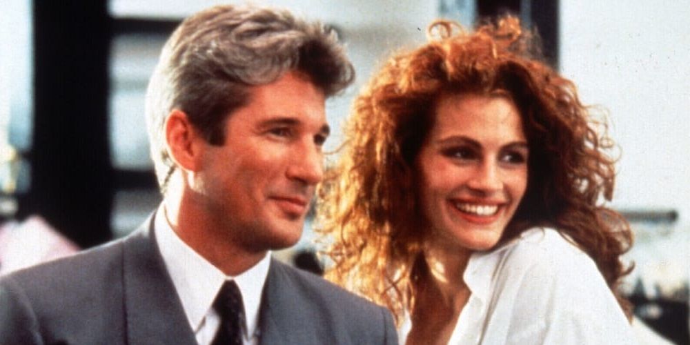 Richard Gere shares a scene with Julia Roberts in Pretty Woman