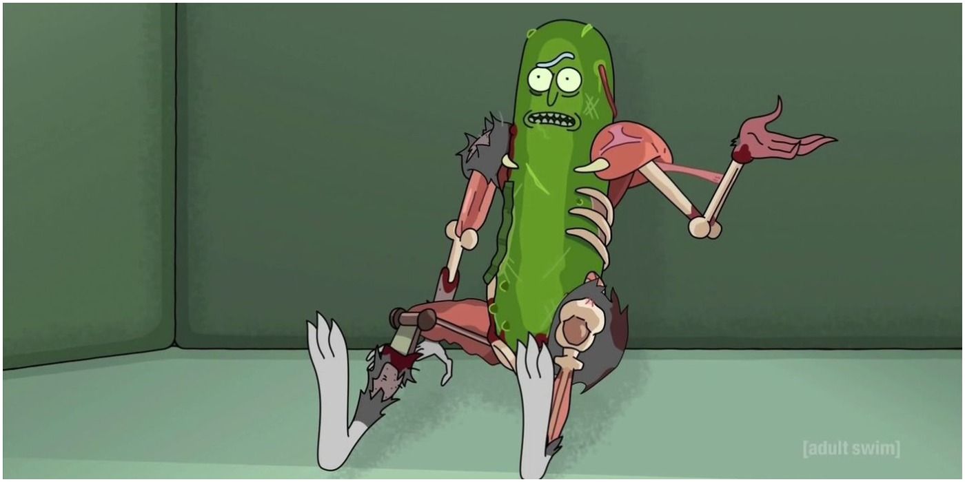 Pickle Rick In Therapy in Rick and Morty.