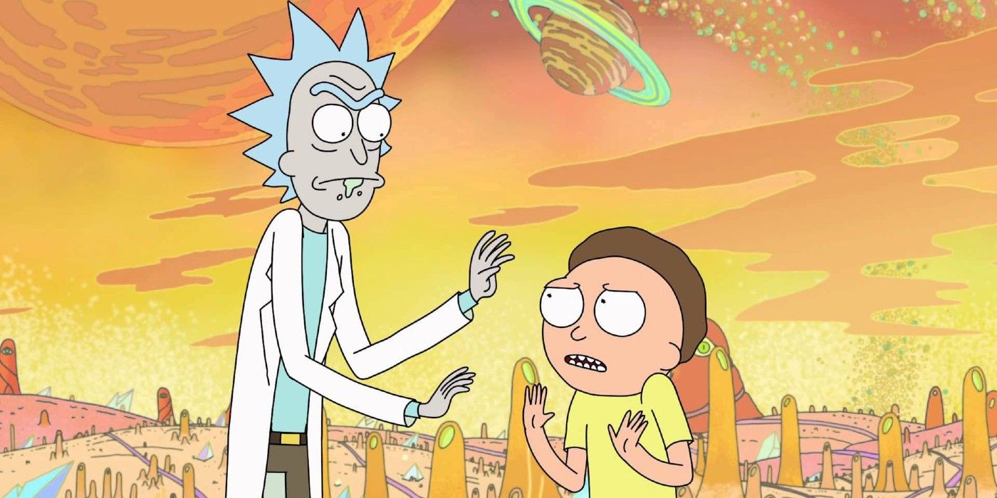 Rick and Morty arguing