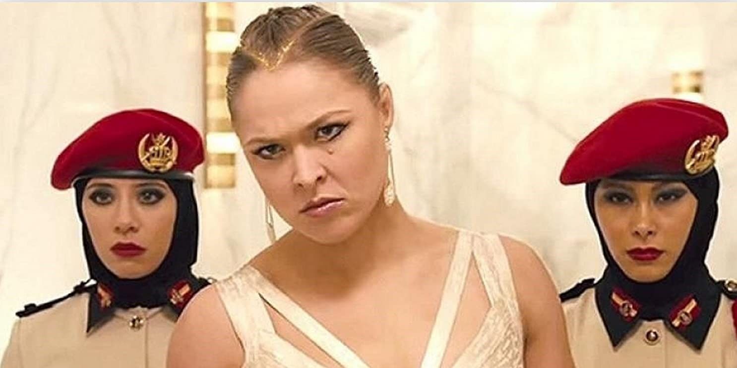 Ronda Rousey in Furious 7