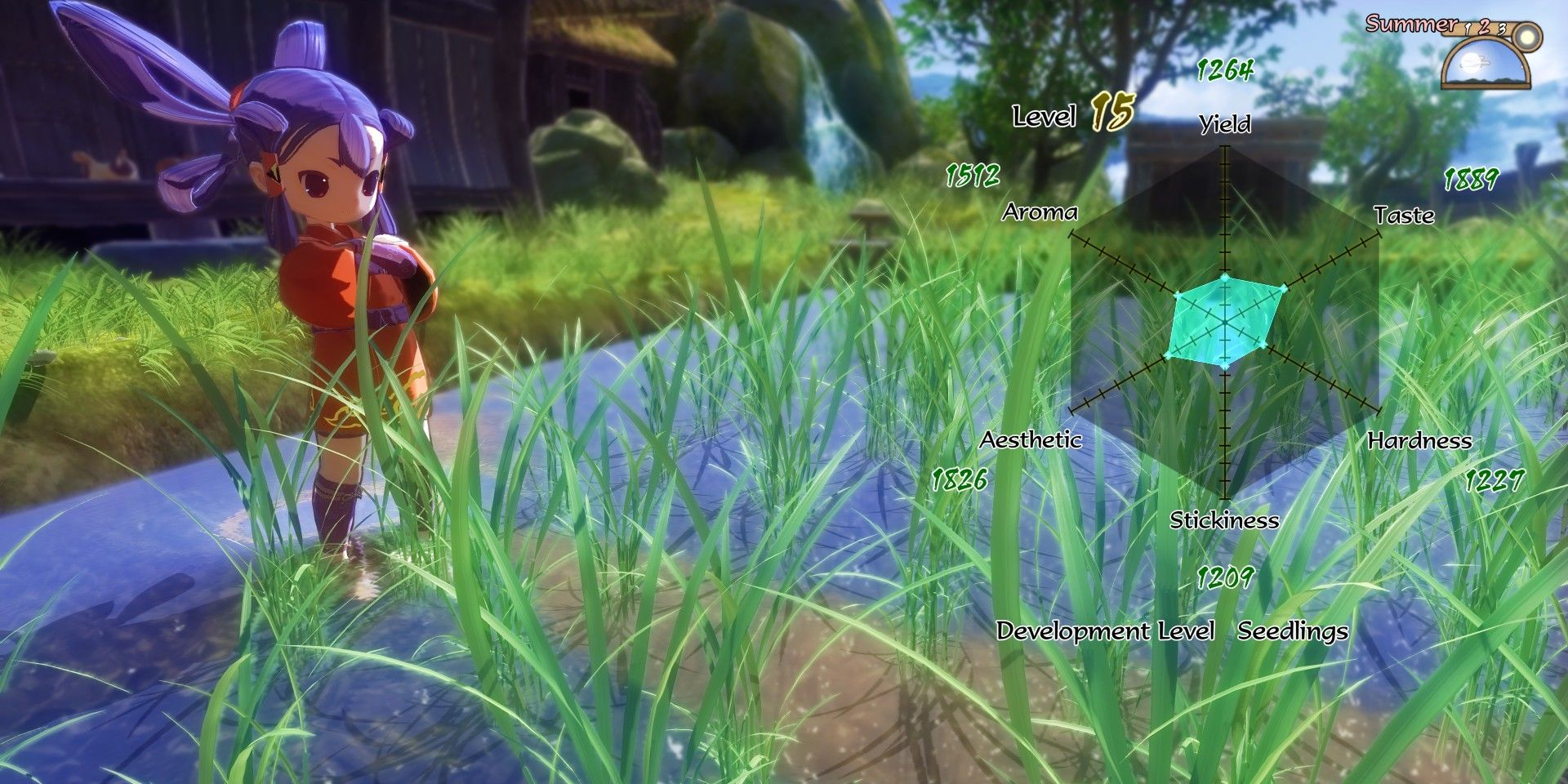 Sakuna Rice and Ruin Farming Screenshot