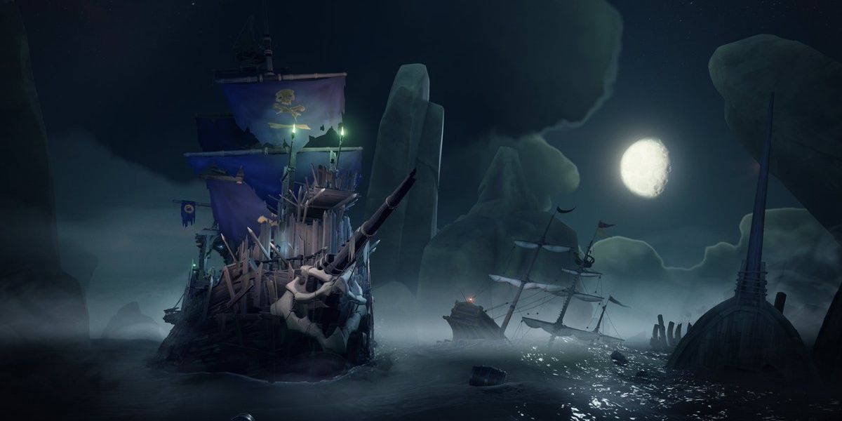 Sea of Thieves Skeleton Ship