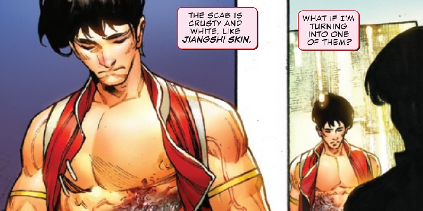 Shang-Chi zombie wound