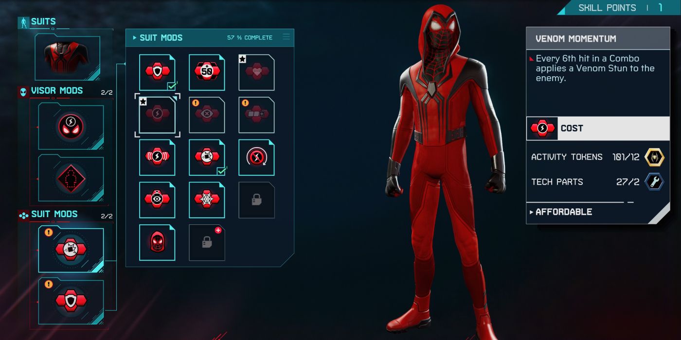 Spider-Man: Miles Morales - How To Unlock Suit Mods (&amp; Which Are Best)