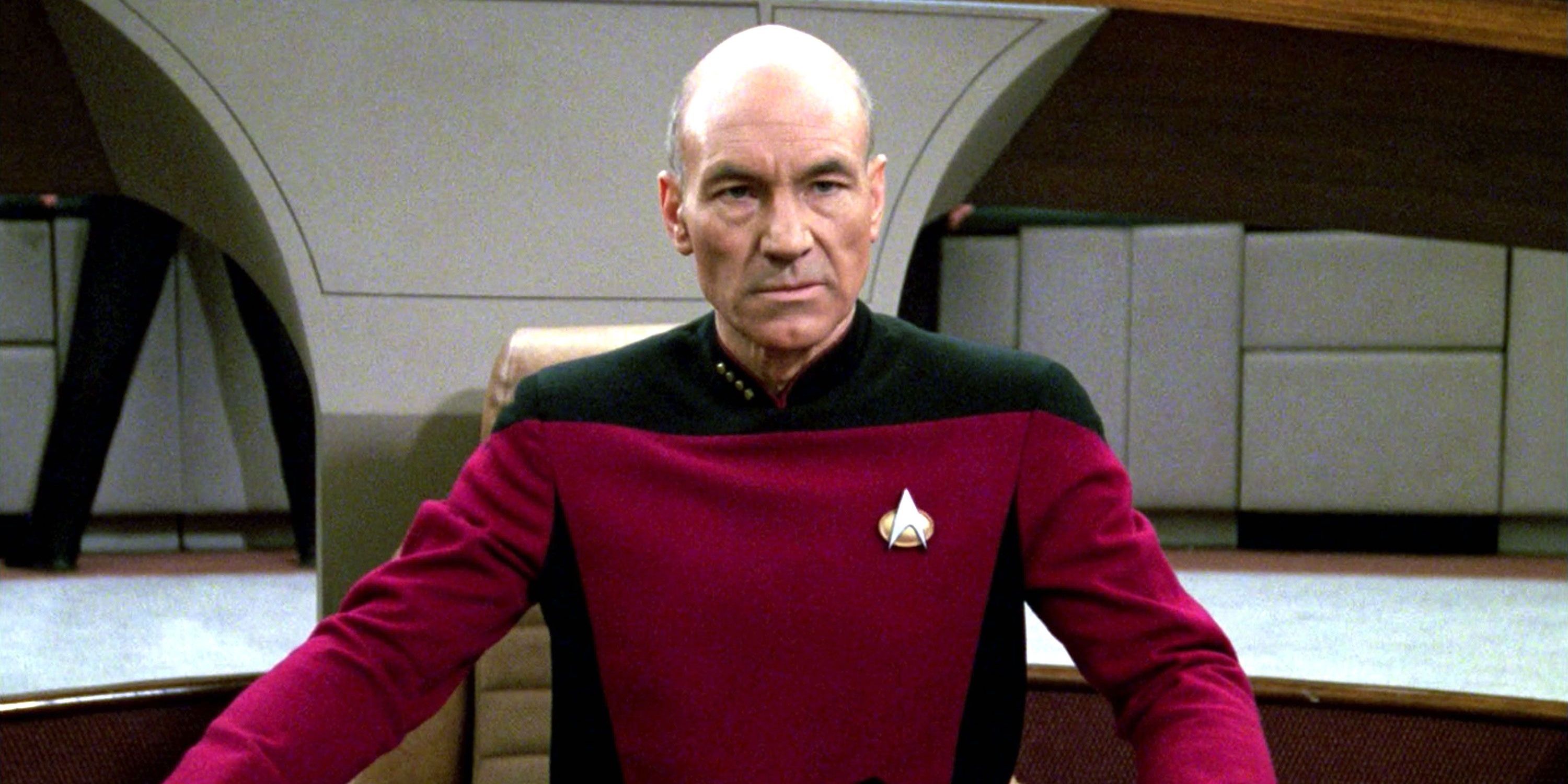 Captain Picard (Patrick Stewart) in 
