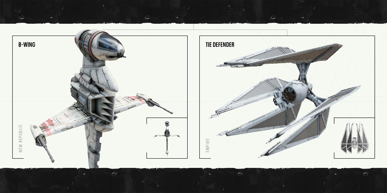 Star Wars Squadrons B-Wing TIE Defender