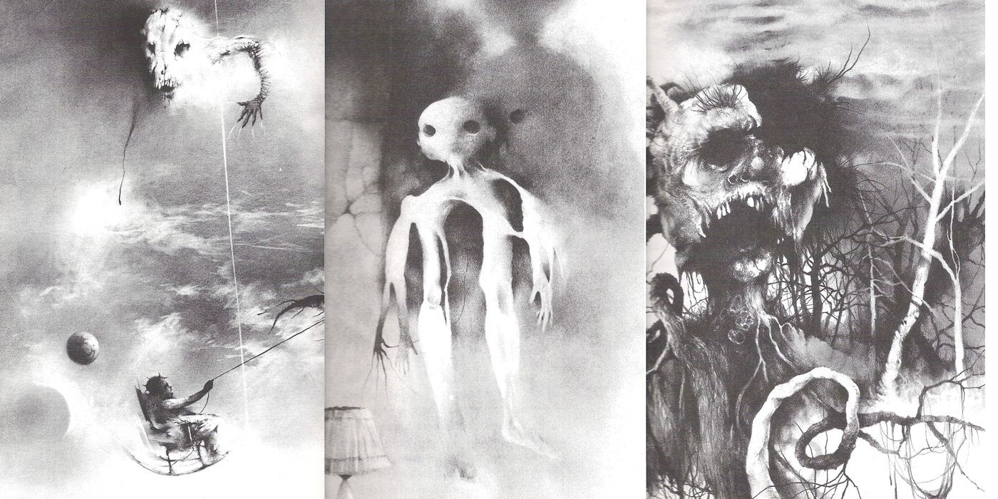 Stephen Gammell Scary Stories To Tell In The Dark Illustrations