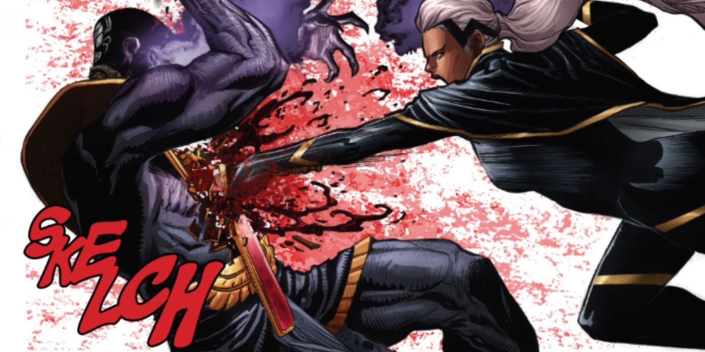 Storm Versus Death X-Men